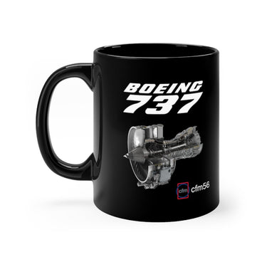 BOEING 737 DESIGNED MUG Printify